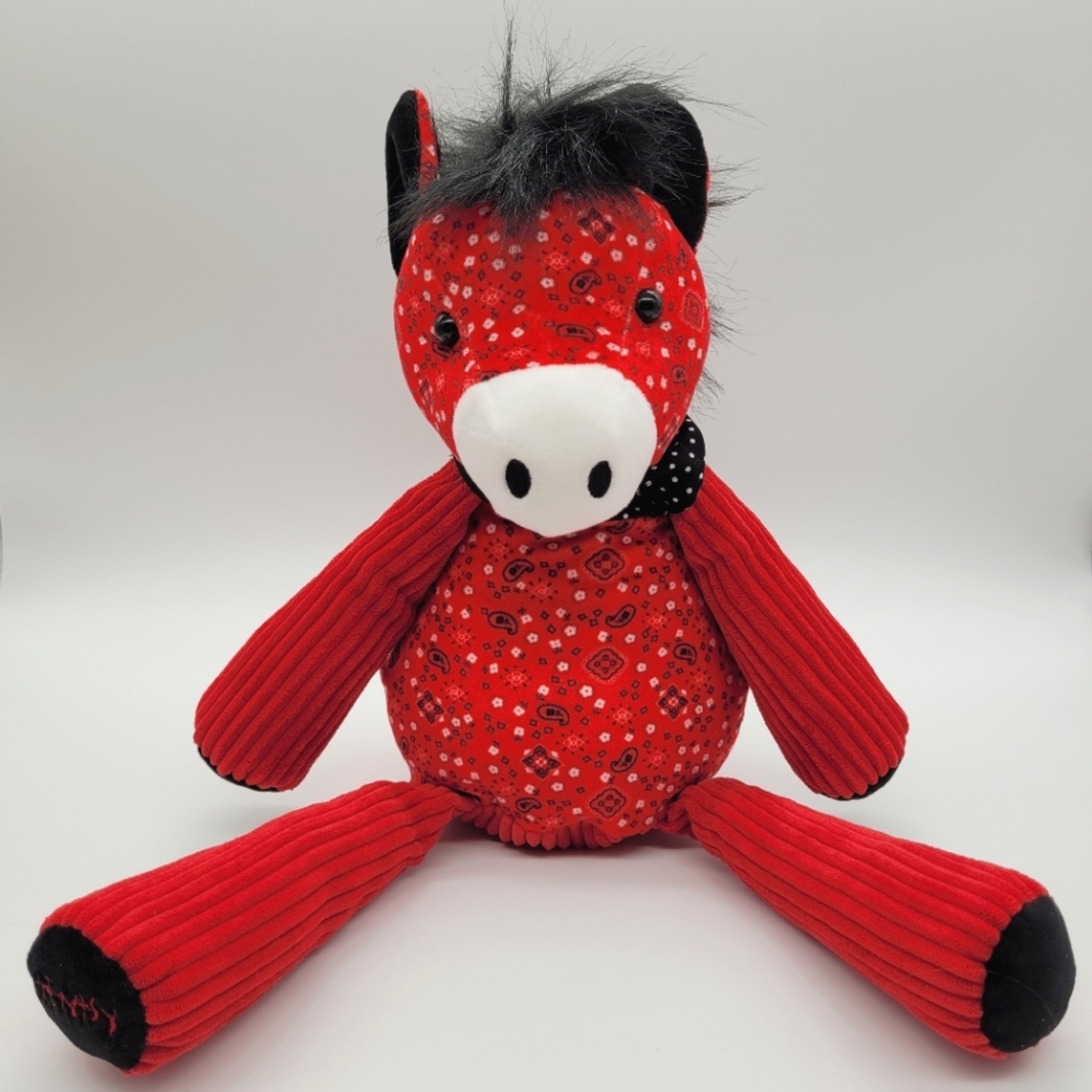 SCENTSY | Buddy Bandit the Horse retired red plush stuffed animal w scent pak